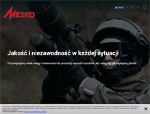 Tablet Screenshot of mesko.com.pl